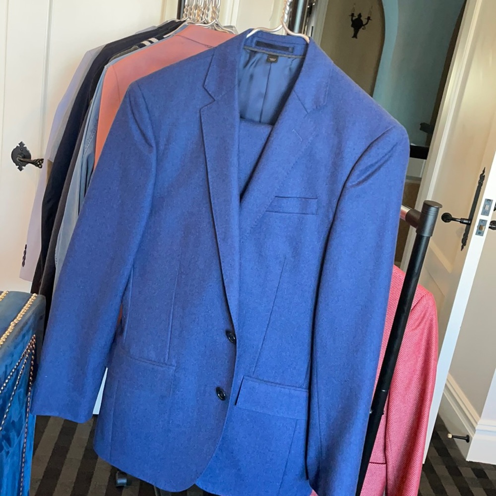 Jcrew Italian Wool Suit